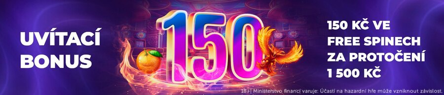 Grandwin vstupní bonus 150 free spinů