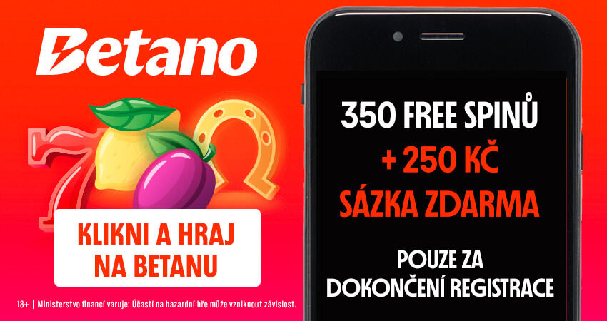 Betano bonus bez vkladu